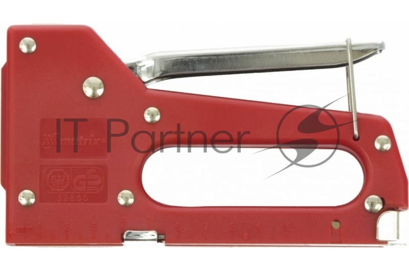Степлер мебельный MATRIX пластиковый, тип скобы 53, 6-8 мм// 40907