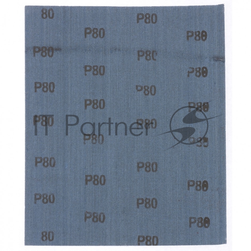 Шлифлист MATRIX на тканевой основе, P 80, 230x280 мм, 10 шт., водостойкий// 75641