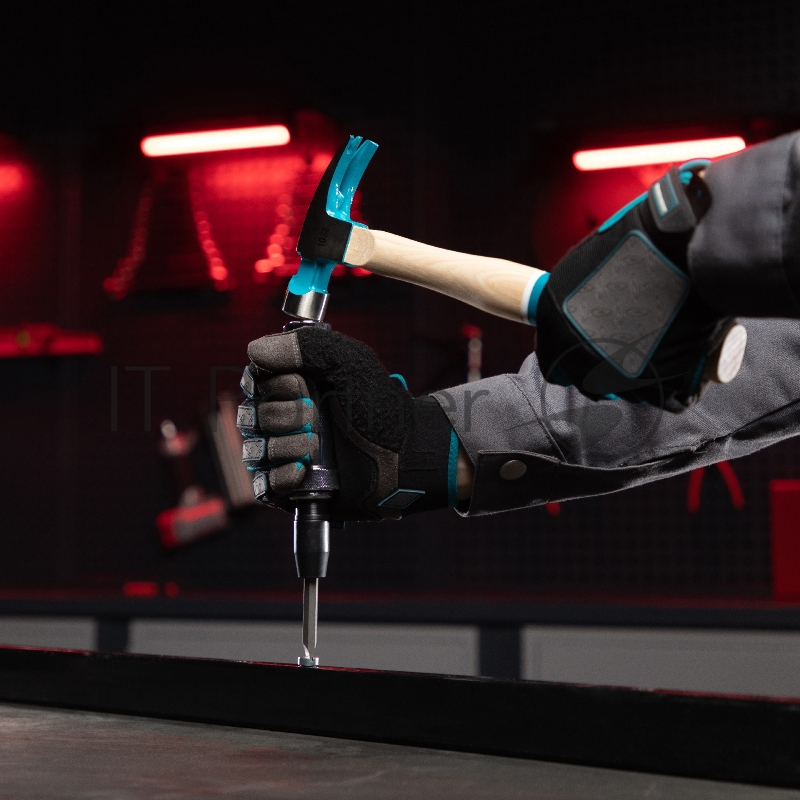 Отвертка ударно-поворотная MATRIX 1/2, набор бит, 6 шт., в пласт. боксе// 11575