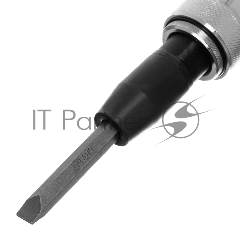 Отвертка ударно-поворотная MATRIX 1/2, набор бит, 6 шт., в пласт. боксе// 11575