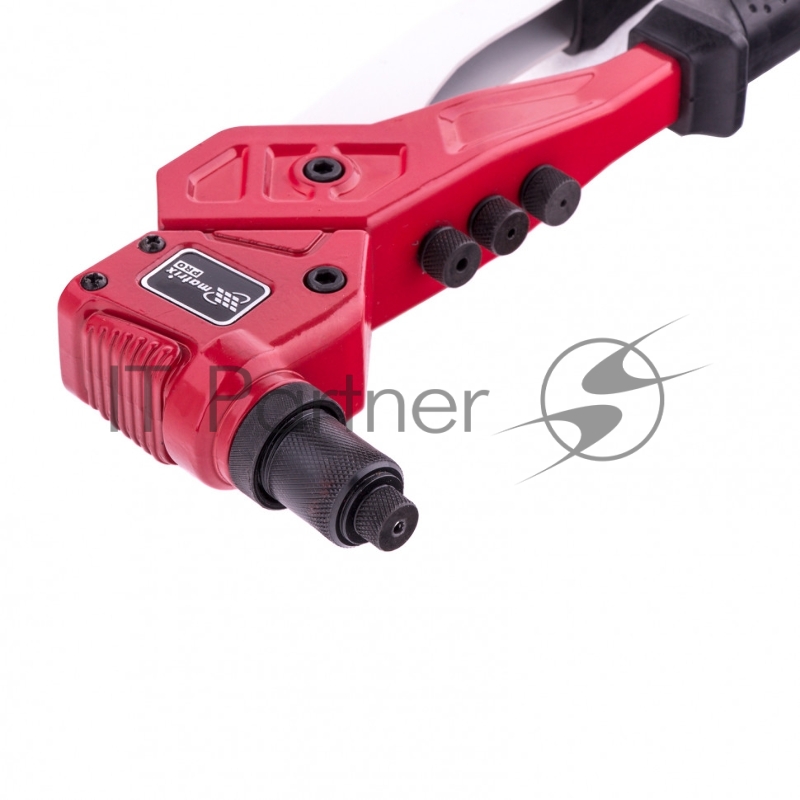 MATRIX Заклепочник литой, поворотный, 290 мм, 0-360 заклепки 2,4-3,2-4,0-4,8 мм/, PRO 40547