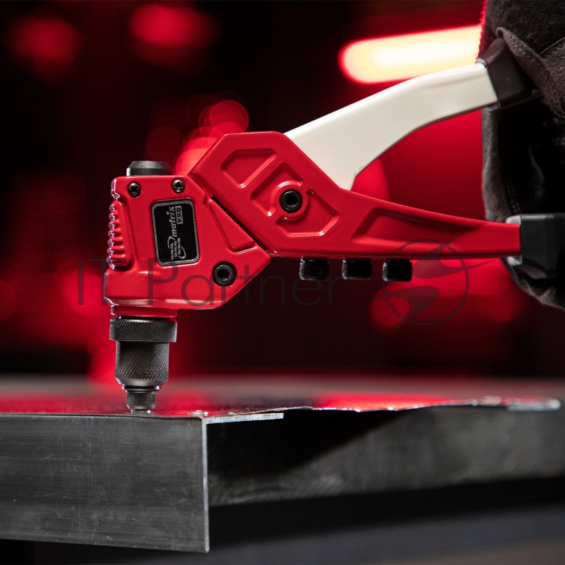 MATRIX Заклепочник литой, поворотный, 290 мм, 0-360 заклепки 2,4-3,2-4,0-4,8 мм/, PRO 40547