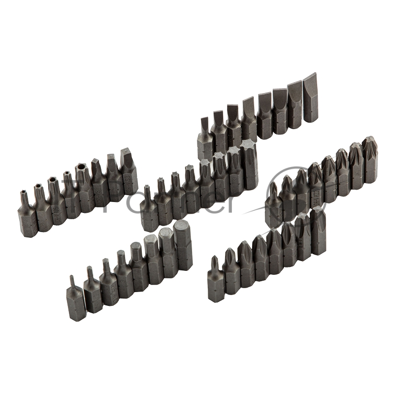 MATRIX Набор бит,магнитный адаптер,CrV,в плат.боксе,64шт// 11327