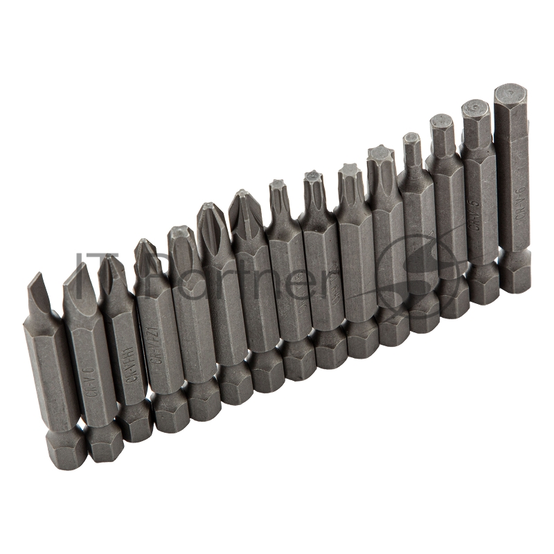 MATRIX Набор бит,магнитный адаптер,CrV,в плат.боксе,64шт// 11327