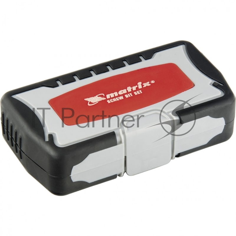 MATRIX Набор бит и свёрел,магнитный адаптер,CrV, в пласт. боксе,40шт.// 11322