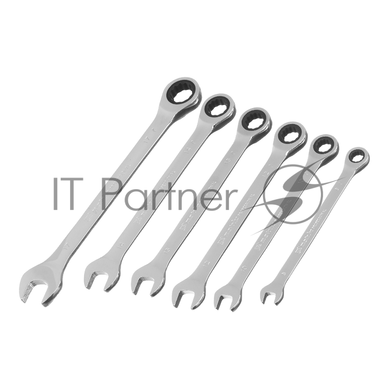 Набор ключей MATRIX комбинированных, трещеточных 6 шт 14511