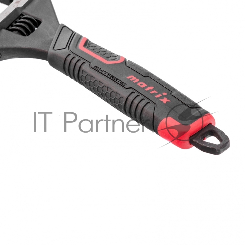 Ключ разводной MATRIX , тонкие губки, фосфатированный, 2-х комп рукоятка, 300 мм, PRO 15579