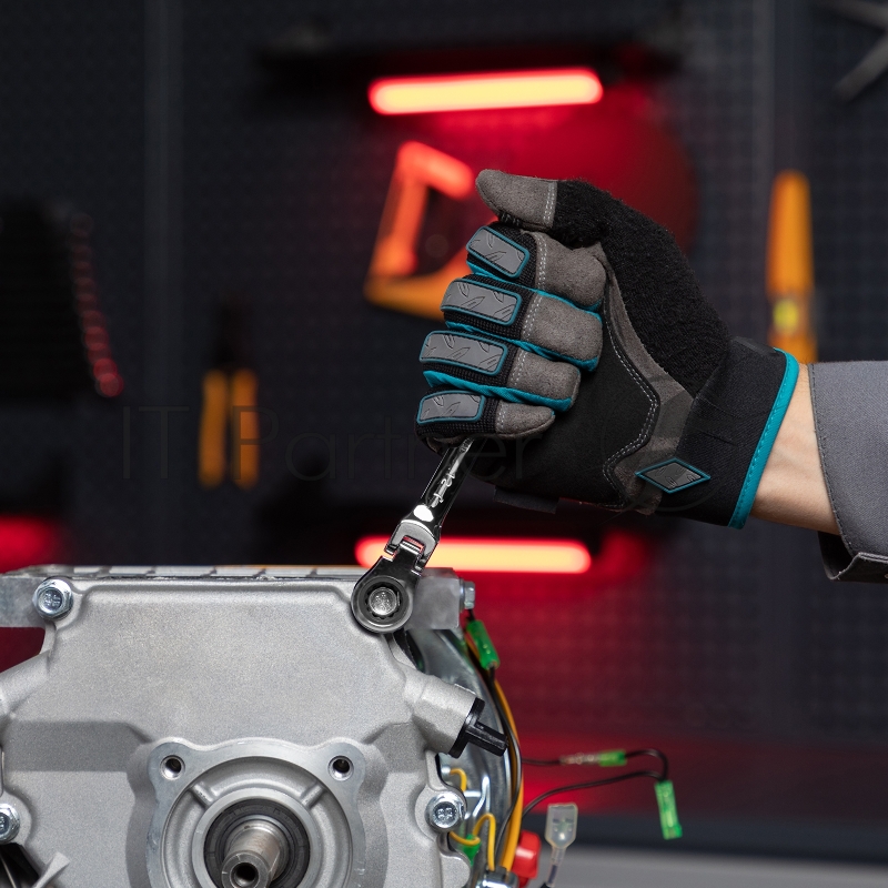 Набор ключей MATRIX комбинированных, трещоточных шарнирных 8шт 14898