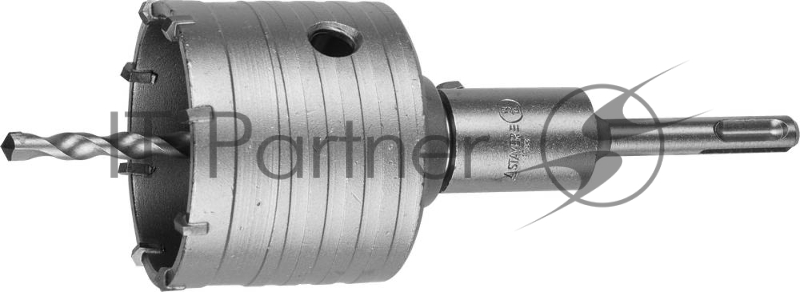 Коронка твердосплавная STAYER PROFESSIONAL 29190-73_z01 в сборе SDS+ d73мм