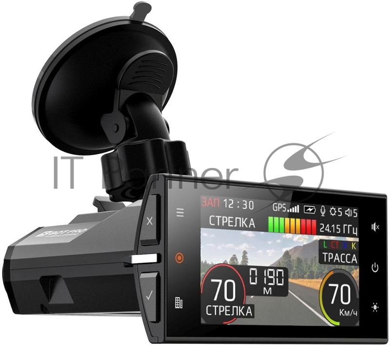 Видеорегистратор с радар-детектором Silverstone F1 S-BOT-PRO GPS