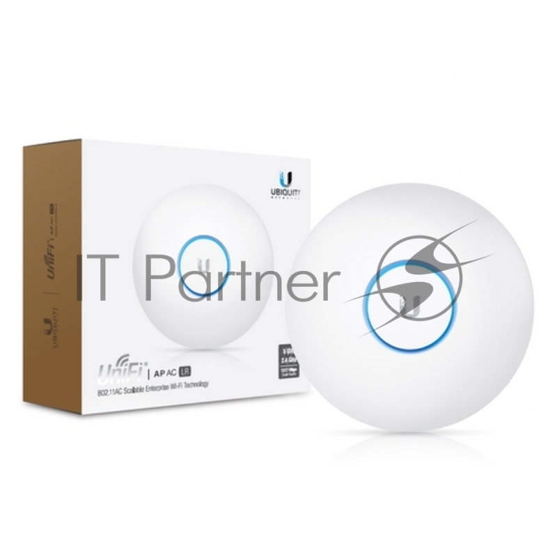 Точка доступа Ubiquiti UAP-AC-LR(EU) 10/100/1000BASE-TX белый