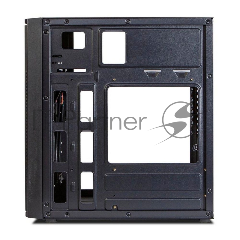 Корпус mATX Eurocase MA05 черный, без БП, закаленное стекло, USB3.0