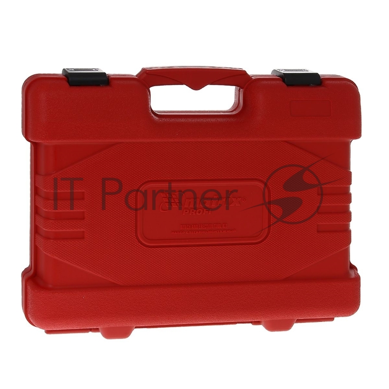 Набор слесарно-монтажный MATRIX 13586 с квадратами 1/4 1/2 и 5/16 112 предм. profi