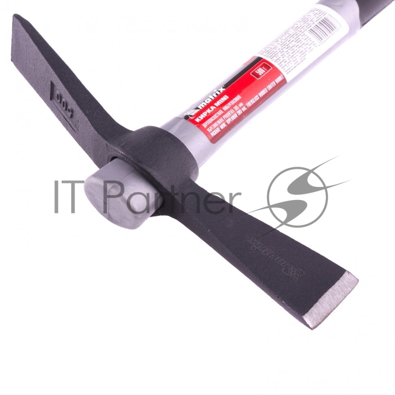 Кирка MATRIX 21826 mini двухплоскостная 500 г фибергласовая обрезиненная рукоятка 385мм