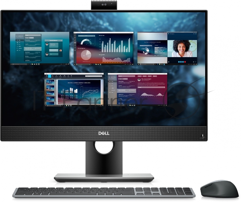 Моноблок Dell Optiplex 7490 AIO Core i9-10900 (2,8GHz) 23,8 FullHD (1920x1080) IPS AG Non-Touch 32GB (2x16GB) DDR4 512GB SSD NV GTX 1650 (4GB) Height Adjustable Stand, TPM W10 Pro 3y ProS+NBD