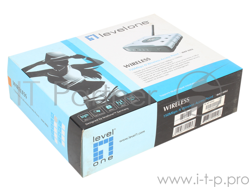 Точка доступа Level One WAP-6002 Беспроводная точка доступа 802.11n 150Mbps