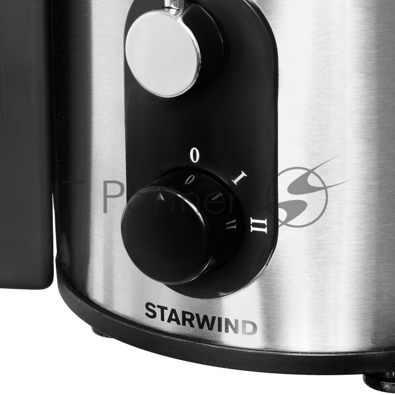 Соковыжималка центробежная Starwind SJ 2414 800Вт рез.сок.:500мл. серебристый/черный