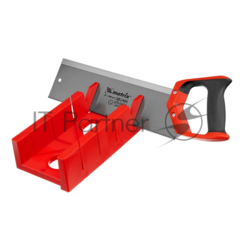 Стусло MATRIX , 300x100 мм, пластиковое + обушковая пила, 350 мм, двухкомпонентная рукоятка// . 22550