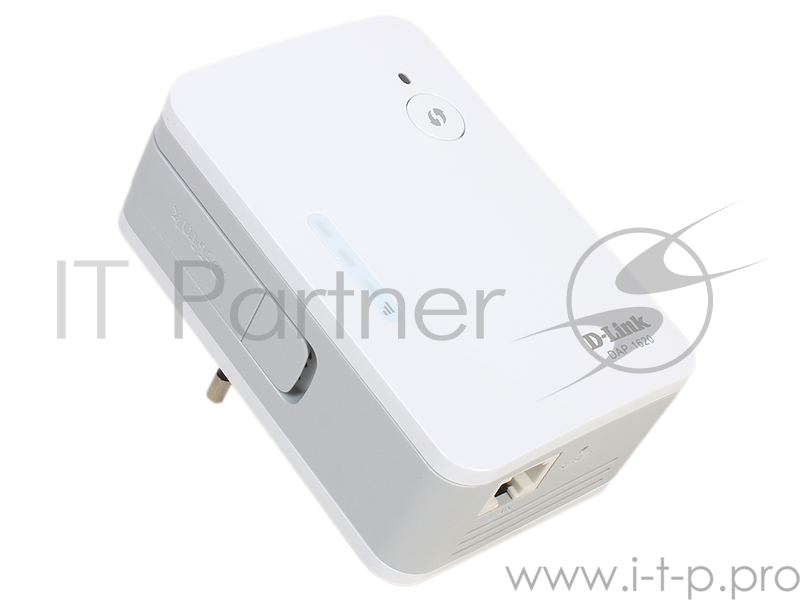 Точка доступа D-Link DAP-1620/RU/A1A Беспроводной двухдиапазонный повторитель АС1200