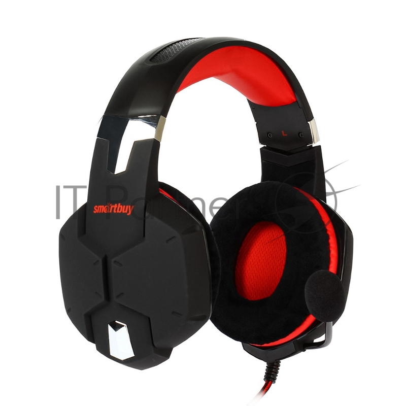 Игровая мобильная гарнитура RUSH VIPER, (SBHG-2200), динамики 50мм, велюровые амбушюры, переходник