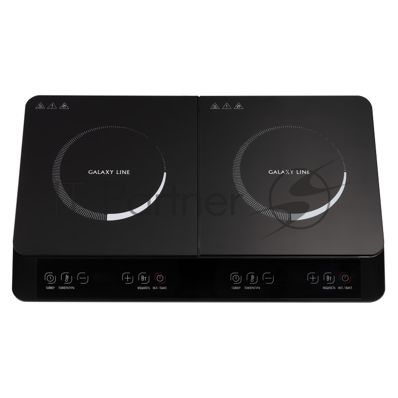 Индукционная плитка Galaxy LINE GL3061, черная (2 конф)