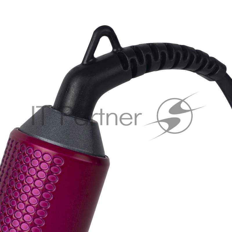 Набор для укладки волос Galaxy LINE GL4722, серый металлик/фуксия (Фен GL4722/1, Щипцы GL4722/2, Плойка GL4722/3)