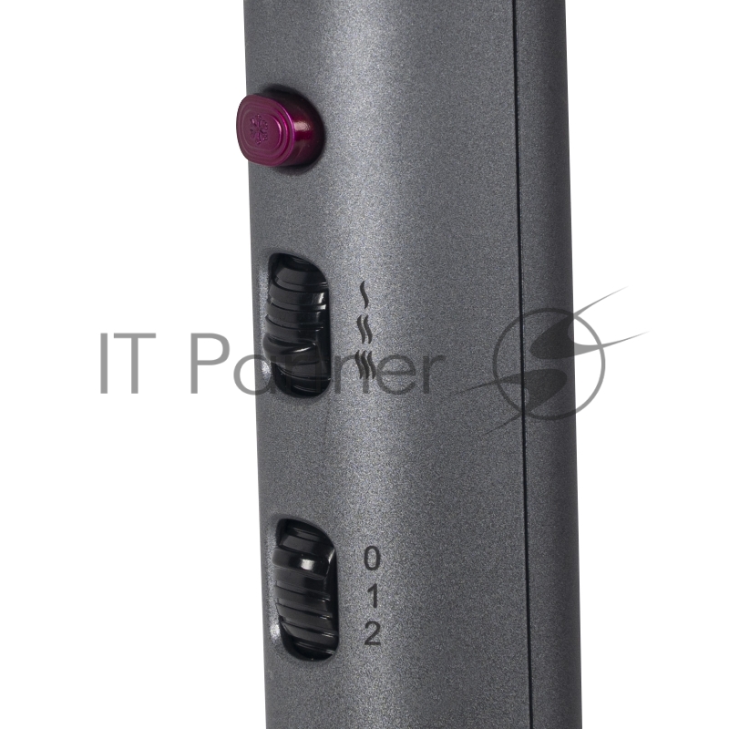 Набор для укладки волос Galaxy LINE GL4722, серый металлик/фуксия (Фен GL4722/1, Щипцы GL4722/2, Плойка GL4722/3)