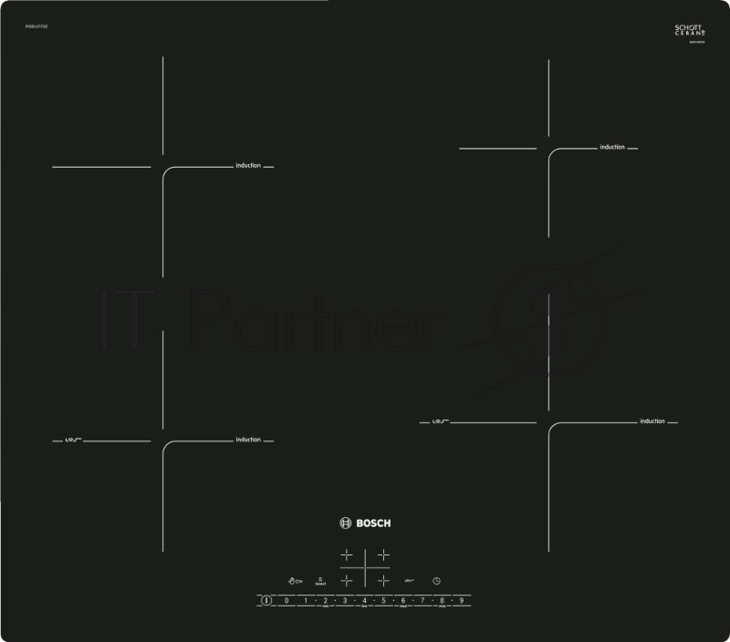 Варочная поверхность индукционная Bosch PIE611FC5Z