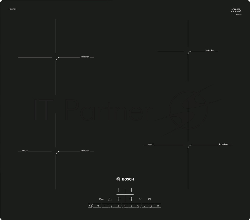 Варочная поверхность индукционная Bosch PIE611FC5Z