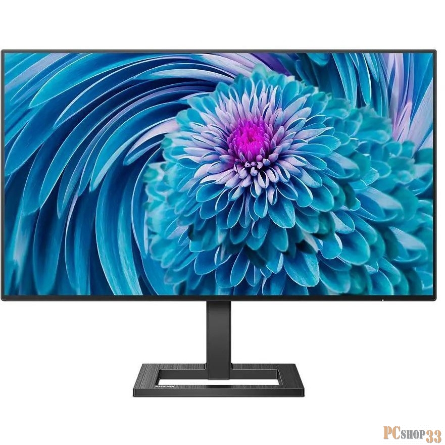 Монитор PHILIPS 23.8 241E2FD черный IPS LED 16:9 DVI HDMI матовая 1000cd 178гр/178гр 1920x1080 D-Sub FHD 3.5кг