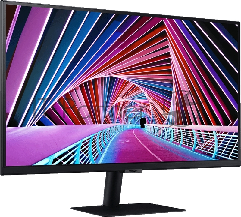 Монитор SAMSUNG 27 S27A704NWI черный IPS LED 5ms 16:9 HDMI матовая 3000:1 300cd 178гр/178гр 3840x2160 D-Sub FHD 4.3кг
