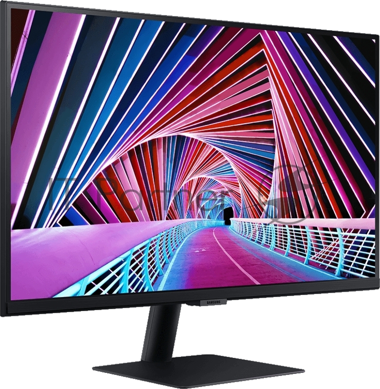 Монитор SAMSUNG 27 S27A704NWI черный IPS LED 5ms 16:9 HDMI матовая 3000:1 300cd 178гр/178гр 3840x2160 D-Sub FHD 4.3кг