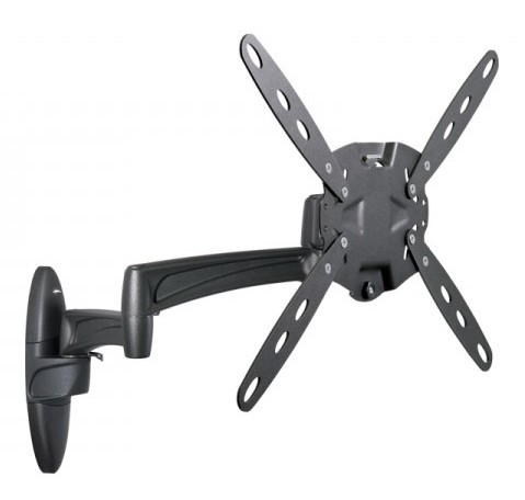 Кронштейн для телевизора Holder LCDS-5029 черный 26-47 макс.50кг настенный поворот и наклон