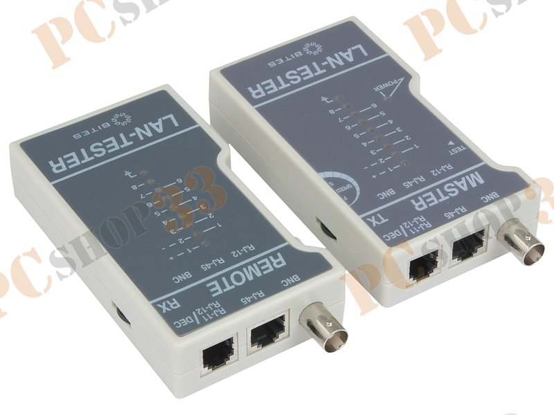 Средство тест. сетей 5bites LY-CT013 для кабелей RJ-12/RJ-45/BNC