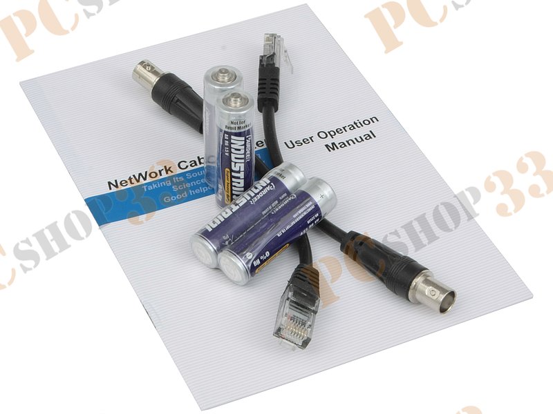 Средство тест. сетей 5bites LY-CT014 для кабелей RJ-45, BNC