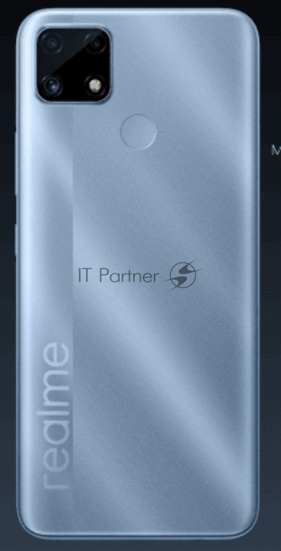 Смартфон REALME RMX3195 (realme C25S) 4+128 ГБ ЦВЕТ: СИНИЙ (WATER BLUE)