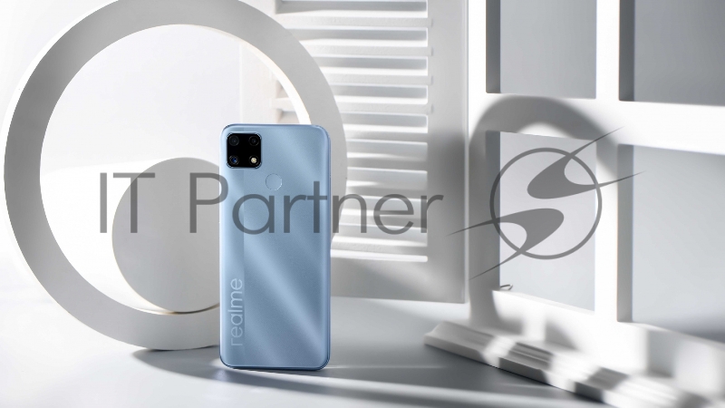 Смартфон REALME RMX3195 (realme C25S) 4+128 ГБ ЦВЕТ: СИНИЙ (WATER BLUE)