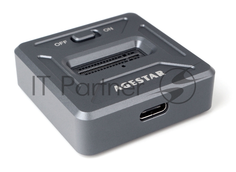Док Станция SSD M.2 NVME AgeStar 31CBNV1C (GRAY) серый