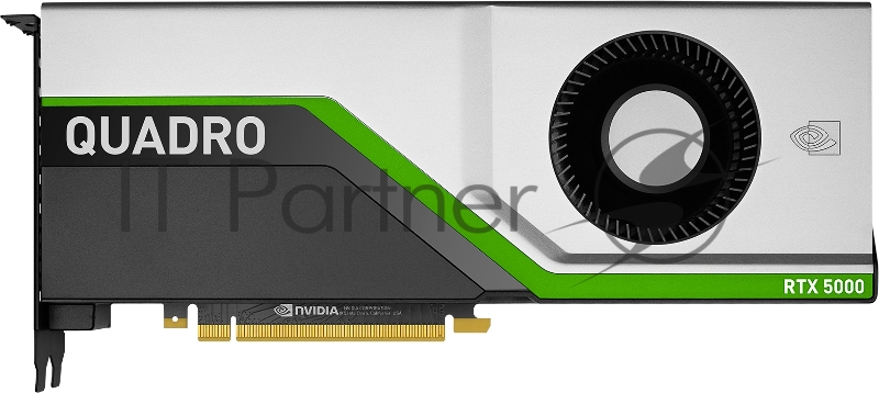 Видеокарта VGA PNY NVIDIA Quadro RTX 5000, 16 GB GDDR6/256 bit, PCI Express 3.0 16x, 4xDP