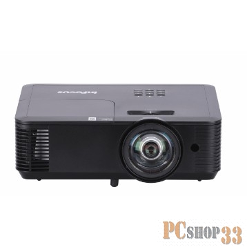 Проектор INFOCUS IN116BBST DLP, 3600 lm, WXGA, 30 000:1, (0.52:1) - короткофокусный, 2xHDMI 1.4, VGA in, VGA out, S-video, USB-A (power), 3.5mm audio in, 3.5mm audio out, RS232, лампа до 15000 ч., 1x10W, 2.9 кг