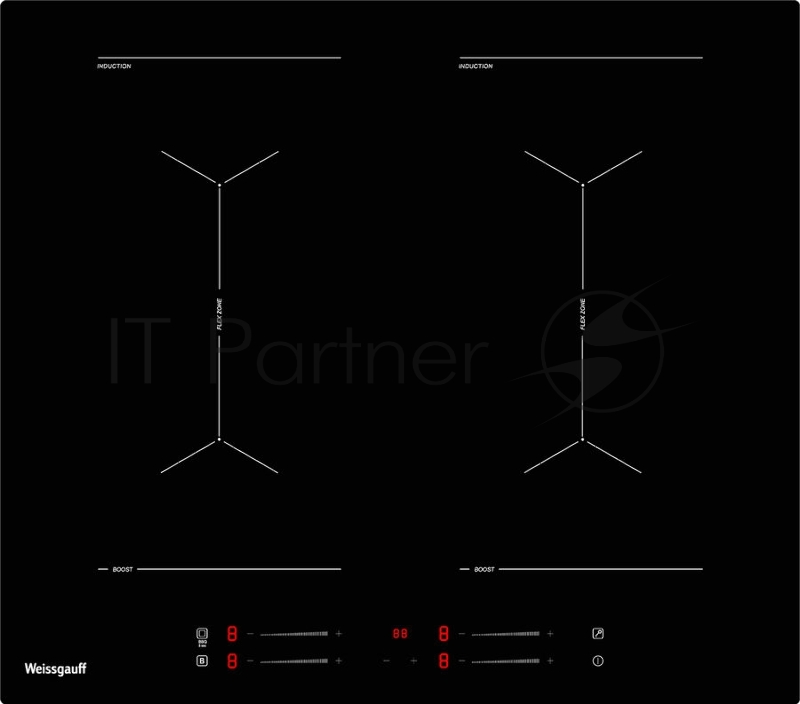 Стеклокерамическая панель Weissgauff HI 642 BYC
