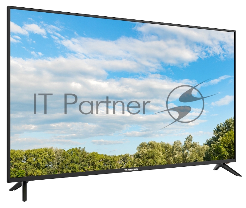 Телевизор LED Starwind 58 SW-LED58UB400 Яндекс.ТВ черный Ultra HD 60Hz DVB-T DVB-T2 DVB-C DVB-S DVB-S2 USB WiFi Smart TV (RUS)