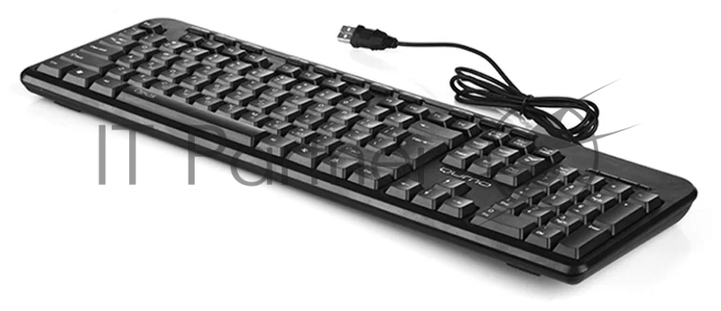 Клавиатура офисная Qumo Opus K64, проводная,104 + 11