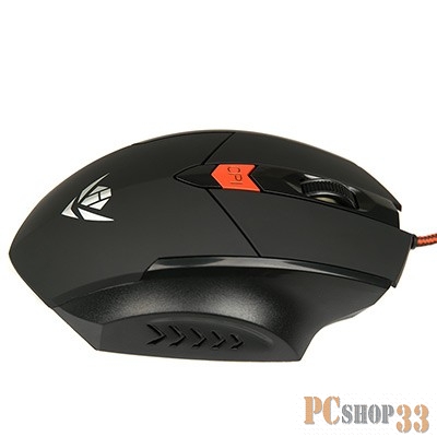 Мышь Dialog MOG-11U Nakatomi Gaming - 6 кнопок + ролик, USB ,черная