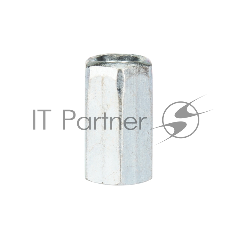 Гайка для шпильки KRANZ удлиненная М6, 1.0х10х18, короб (20 шт./уп.)