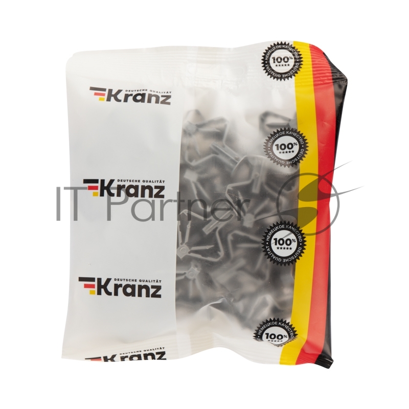 Дюбель для гипоскартона KRANZ бабочка 10х50, пакет (50 шт./уп.)