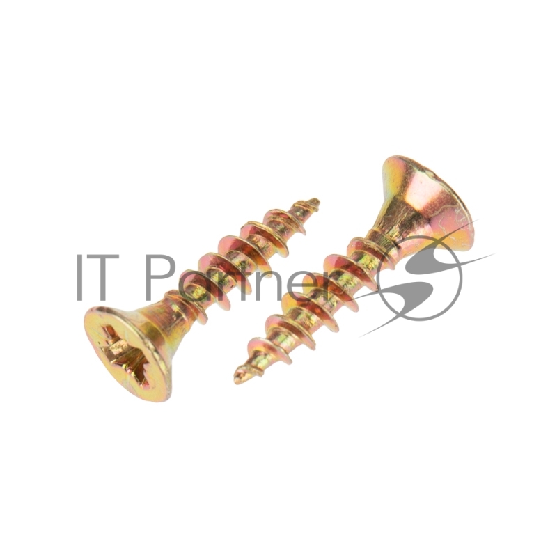 Саморез универсальный KRANZ 3.5х16, желтый цинк, короб (200 шт./уп.)