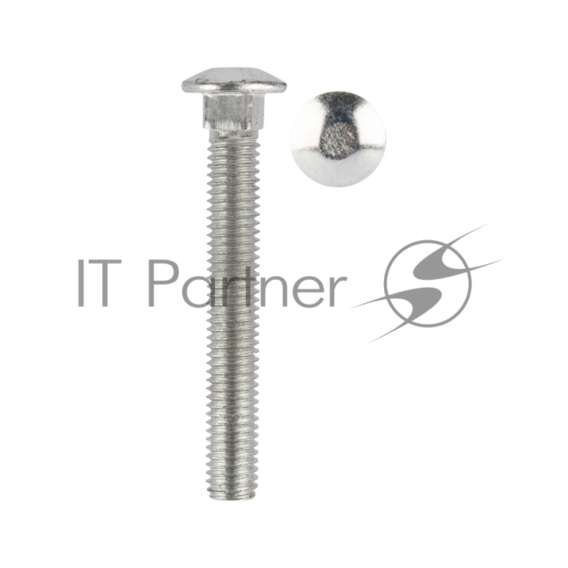 Болт мебельный KRANZ DIN 603, 8х60, короб (30 шт./уп.)