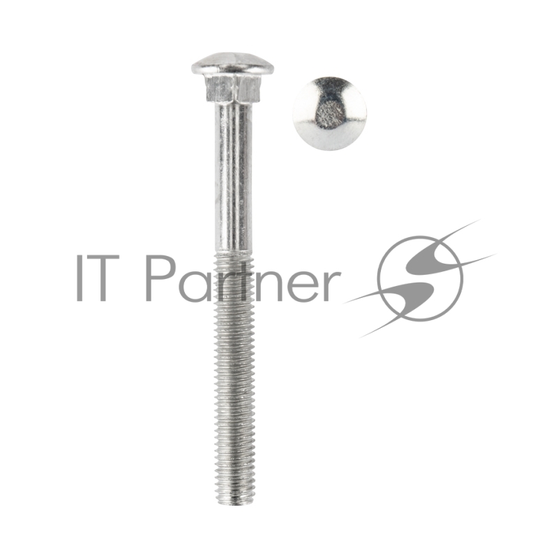 Болт мебельный KRANZ DIN 603, 8х80, короб (25 шт./уп.)