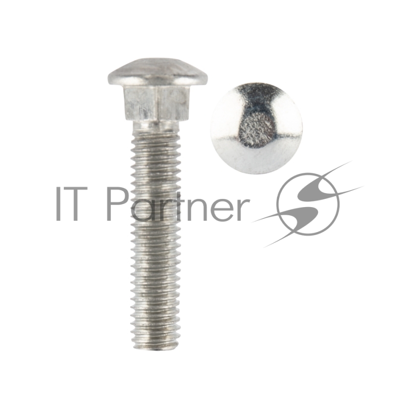 Болт мебельный KRANZ DIN 603, 8х40, короб (50 шт./уп.)